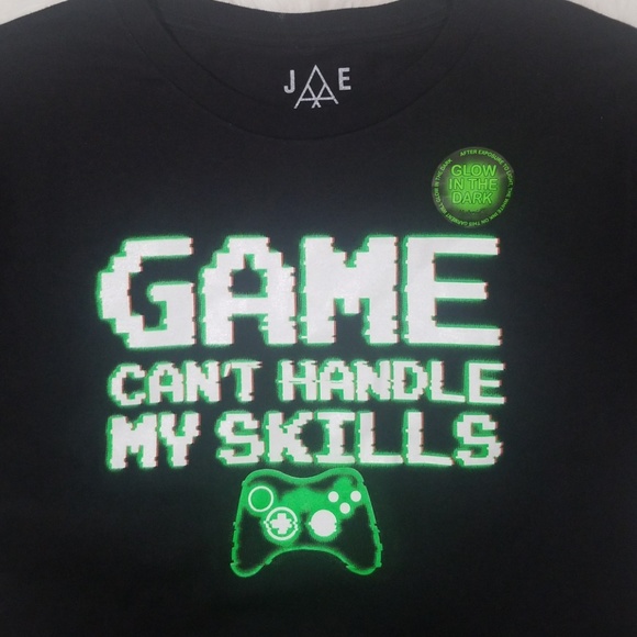 JEM Collective black Gamer T- Shirt. Size XL - Picture 2 of 7